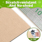 Bed Cat Scratcher Pad, 47.2"x15.8"Cat Scratching Mat, Self-Adhesive Trimmable - Image 4