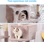 Hey-brother Large Multi-Level Cat Tree Condo Furniture - Image 5