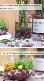 7Chakra Aquarium Gravel Rocks Natural Tumbled Healing Crystal Chips Bulk - Image 5