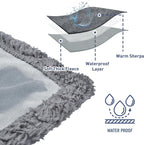 Kritter Planet Waterproof Dog Blanket, Reversible Water Proof Pet Blanket - Image 4