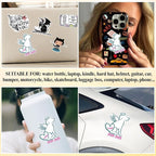 Custom Pet Memorial Heart Name Sticker Personalized Text Loss of Dog Decal - Image 6