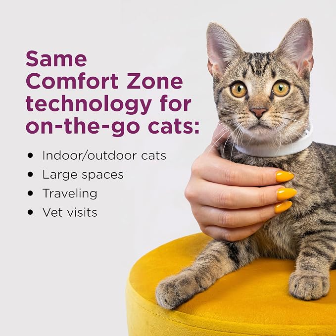 Comfort Zone Cat Calming Collar Value Pack: 4 30-Day Calming Collars - Image 3