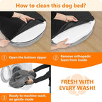 Dwanton Orthopedic Dog Bed for Extra Extra Large Dogs - Image 7