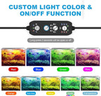 SEAOURA 24/7 Cycle LED Aquarium Plant Light-Full Spectrum Fish Tank Light - Image 3