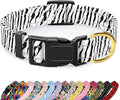 Reflective Dog Collar for Small Dogs Cats, Cute Boho Adjustable Heavy-Duty by TMOODEL