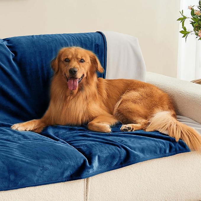 Waterproof Blanket 40"x60" for Adults, Reversible Waterproof Bed Cover for Dogs - Image 4