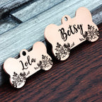 Ultra Joys Stainless Steel Personalized Dog Tags - Image 3