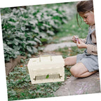 POPETPOP Parakeet Cage Bird Travel Carrier Small Bird Cage - Image 7