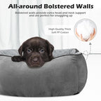 INVENHO Medium Dog Bed Rectangle Washable Orthopedic Soft Calming Sleeping - Image 2