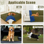 Smiry Waterproof Dog Bed Cover Blanket 30x70, Soft Reversible Pet Blanket - Image 5