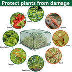 35" x 35" x 27.5" Pop Up Mesh Plant Cover, Foldable Plant Protector Mesh Plant - Image 4
