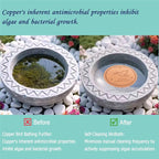 3Pack Bird Bath Copper Purification Disk | 0.6mm Reinforced 99.9% Pure Copper | - Image 4