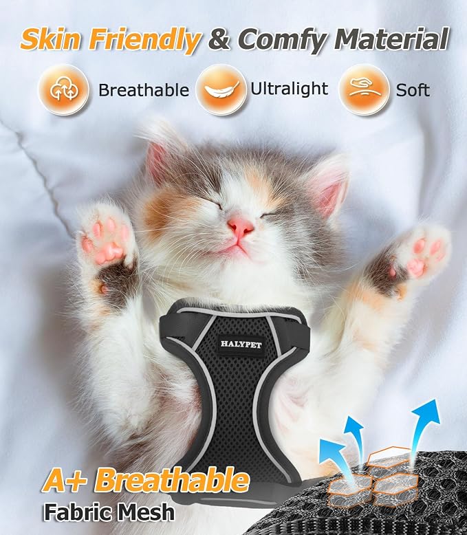 Halypet Cat Harness and Leash Set - Image 4