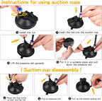 Soarer 4-in-1 Interactive Cat Feather Toys, Enhanced Suction Cup Cats Wand Toy - Image 6