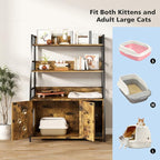 Recaceik Large Cat Litter Box Enclosure - Image 3