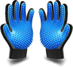 KENNELS & KATS Pet Grooming Gloves | Deshedding Glove by KENNELSKATS