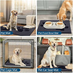 Buganda Dog Door Mat for Muddy Paws, Absorbent Dirt Trapper Washable Indoor - Image 8