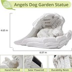 Pet Cat Solar Garden Memorial Statue – Outdoor Resin Angel Kitty - Image 2