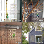 BNOSDM 3 Packs Bird Hemp Rope Net Swing Climbing Rope Net - Image 7