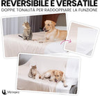SILLY LEGACY Thin Reversible Waterproof Protective Bed Cover, - Image 3