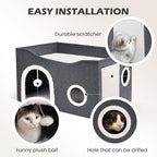 Heeyoo Cat House for Indoor Cats - Image 4