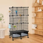 Upgraded Encrypted 46-Inch Bird Cage, - Image 6