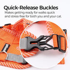 Cat Harness and Leash Escape Proof Medium Kitten Harness Bengal Cat Vest - Image 5