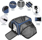Premium Pet Carrier – Dog & Cat Travel Bag, Airline Approved, Soft-Sided Design - Image 7