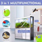 hygger Aquarium Gravel Cleaner, New Quick Water Changer - Image 2