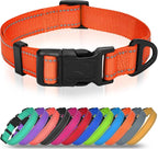 Joytale Large Dog Collar, Reflective and Adjustable Nylon Pet Collar by Joytale