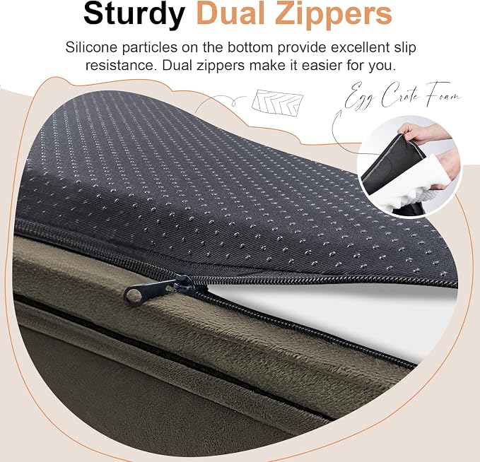 Large Dog Bed Orthopedic Washable: Beds Bolster XL Bed Big XLarge Dogs Memory - Image 5