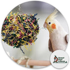 7” Super Shredder Ball Bird Toy - Image 2