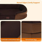Dwanton Orthopedic Dog Bed for Large Dogs - Image 5