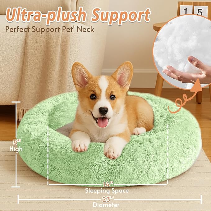 JOLLYVOGUE Calming Dog Bed for Small Dogs - Image 4