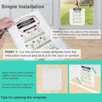 Safety Pet Door with 4 Way Lock, Weatherproof Cat Flap - Image 7
