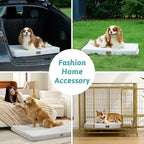 Dog Crate Bed for Large Size Dogs, Rectangular Orthopedic Dog Beds, Foam - Image 6