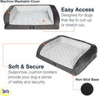 Serta Orthopedic Quilted Couch Dog Bed - Image 3