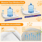 L&W BROS. Cat Window Perch Cushion Bed Cat Hammock - Image 3
