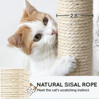 Yaheetech Cat Tree Cat Tower, 63in Multi-Level Pet Furniture - Image 8