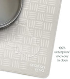 CROXTON & CO. Non-Slip Faux Leather Pet Feeding Mat - Image 4