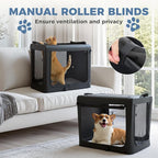 DUMOS Dog Crate 36 Inch Travel Cat Pet Carrier - Image 2