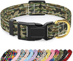 MOODEL Reflective Dog Collar for Large Dogs, Cute Camouflage Adjustable by TMOODEL