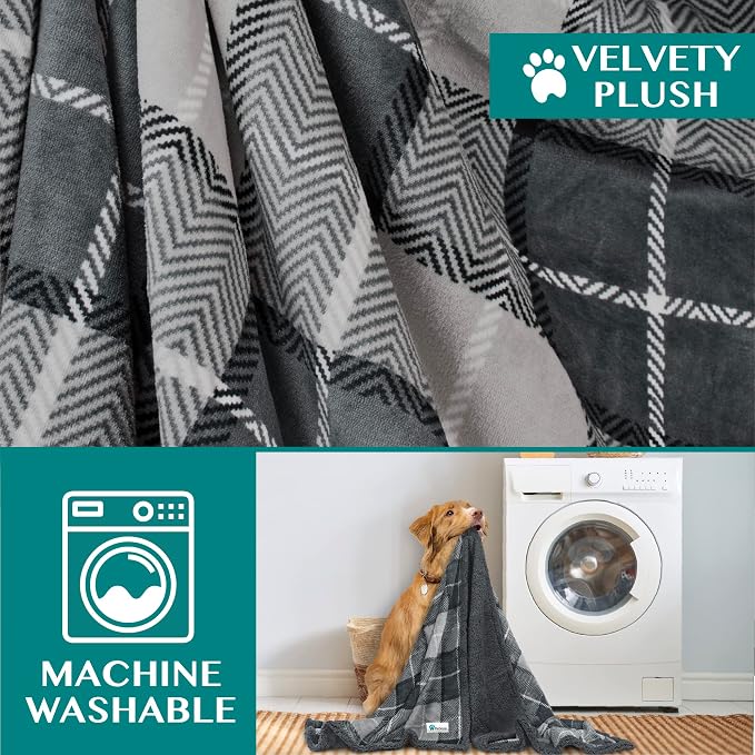 PetAmi Dog Blanket for Medium Large Dogs, Pet Bed Blanket Cat Puppy Kitten - Image 6