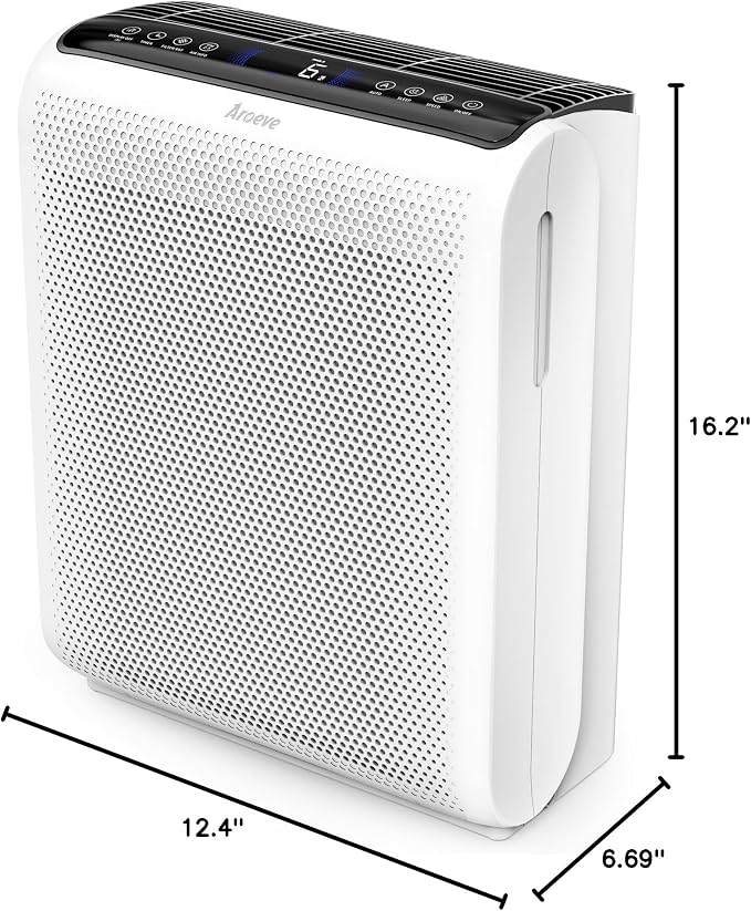 AROEVE Air Purifier for Large Rooms up to 1504 Ft² - Image 2