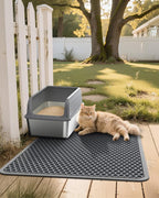 Cat Litter Mat - 46'' x 35'' Small Litter Trapping Mat, Waterproof, Urine-Proof - Image 7
