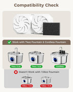 Official 9 Pack Replacement Filters & Pre-Filter Sponges - Image 2