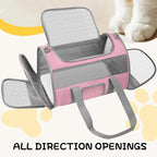 Pet Carrier Airline Approved for Puppy Medium Cats 15 Lbs Small Dog Carrier - Image 3