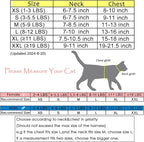 Cat Harness and Leash for Walking Escape Proof Breathable Mesh Fabric, Solid - Image 2