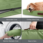 Outdoor Dog Bed for Small Dogs, Waterproof Dog Crate Bed for Medium Dogs Cats - Image 6