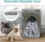 Orthopedic Dog Bed for Large Medium Size Dog, Soft and Warm Faux Fur Sofa for - Image 6